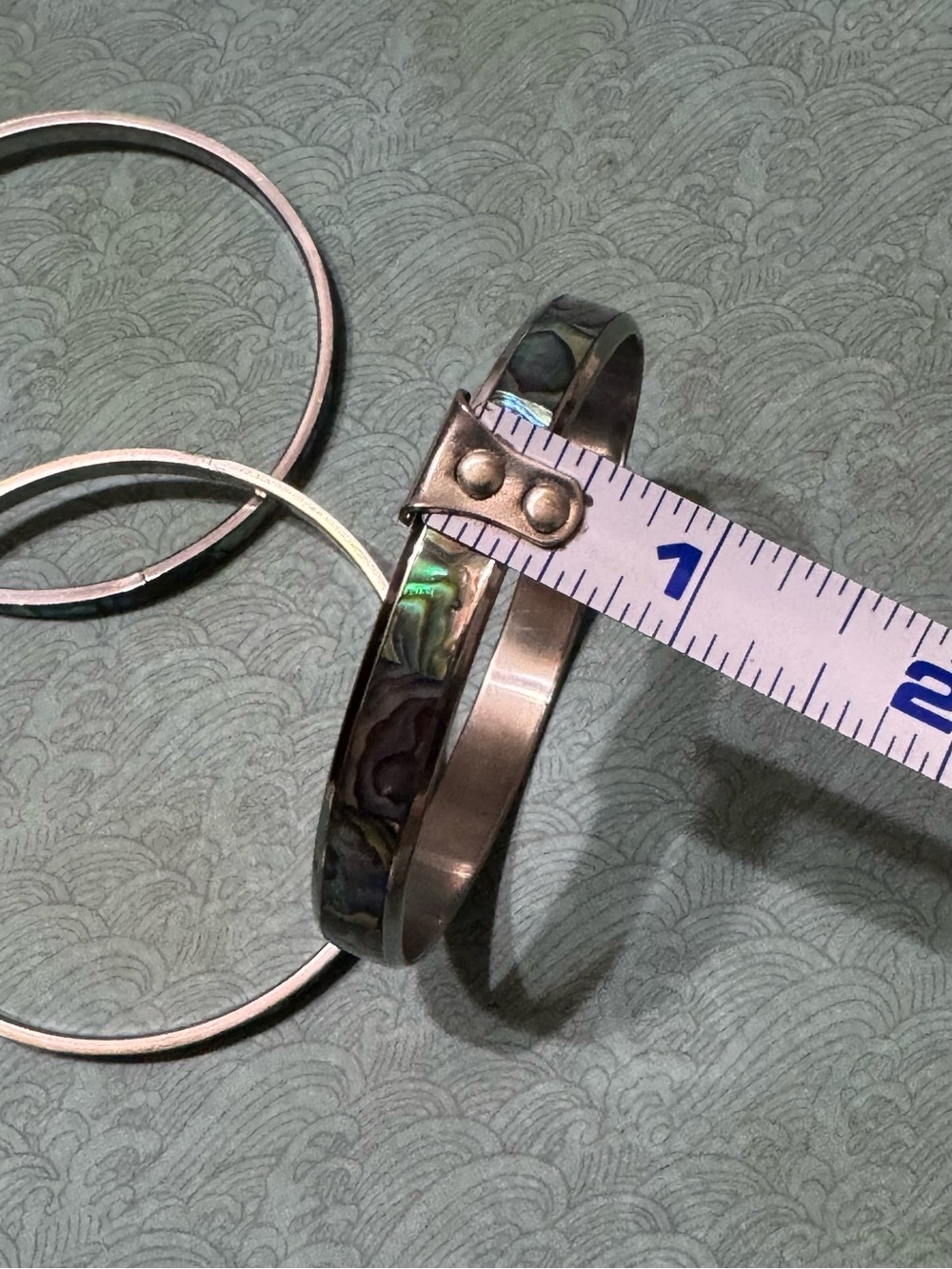 ABALONE BANGLE BRACELETS - Picture 8 of 12